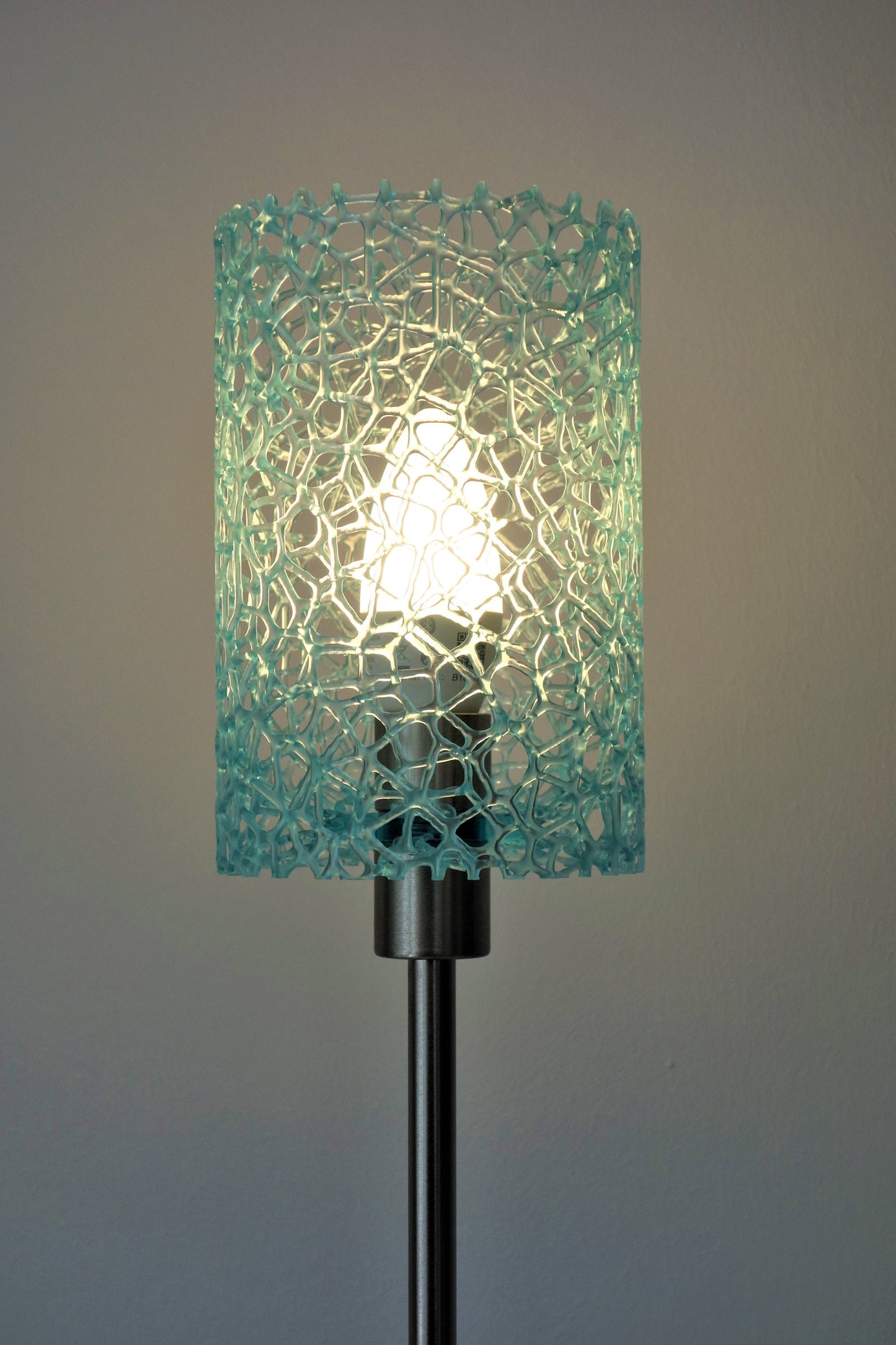 Lampenschirm für IKEA SKAFTET und STRALA Tischleuchten E14 - 3D-Druck Voronoi-Muster